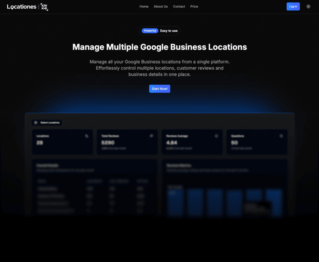 Locationes: Manage Multiple Google Business Locations