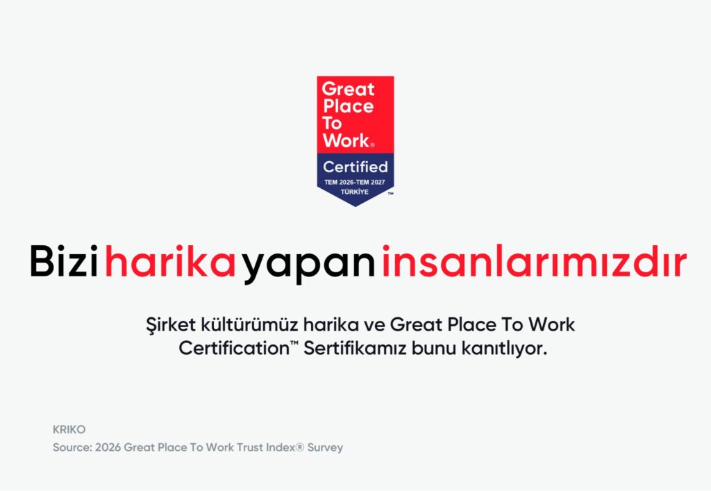 Kriko Earns Great Place To Work® Certification for the Third Time