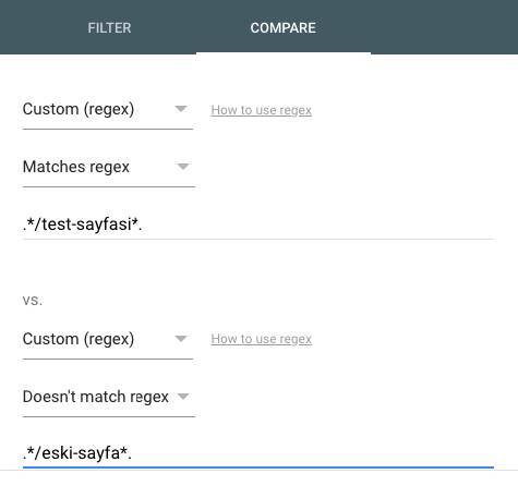 RegEx A/B Test