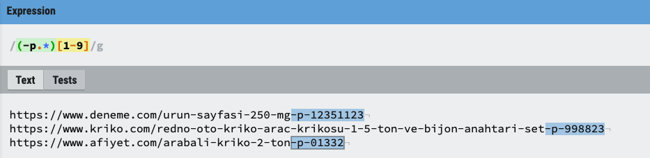 Regex Test