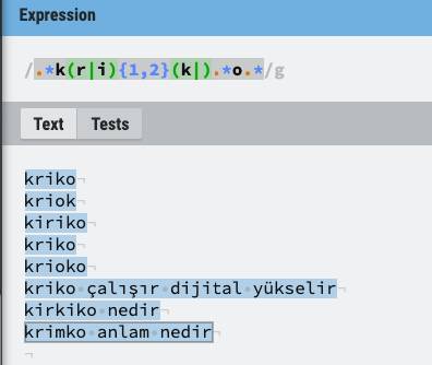 RegEx Test