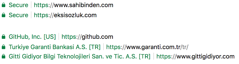 SSL Tipleri