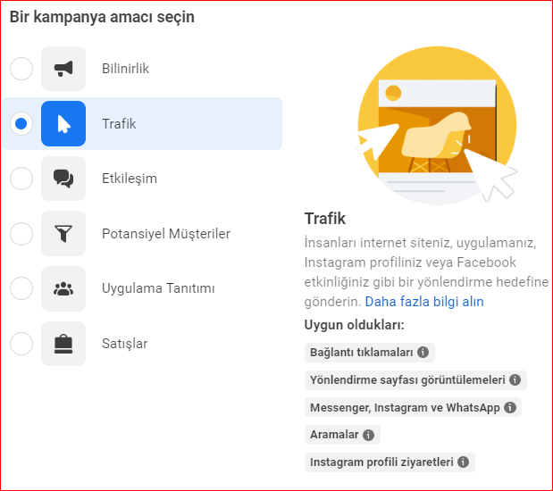 Trafik Amaçlı Objective 